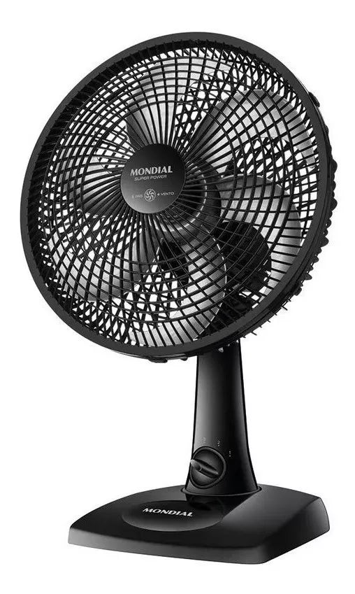 (COMPRE 1 E LEVE 2)Ventilador De Mesa Super Power  Preto(FRETE GRATIS)